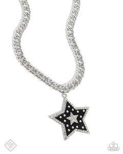 Paparazzi Cosmic Chic - Black Necklace