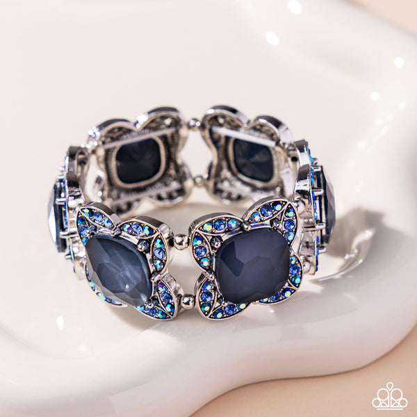 COMING SOON Paparazzi Bandwagon Beauty - Blue Bracelet