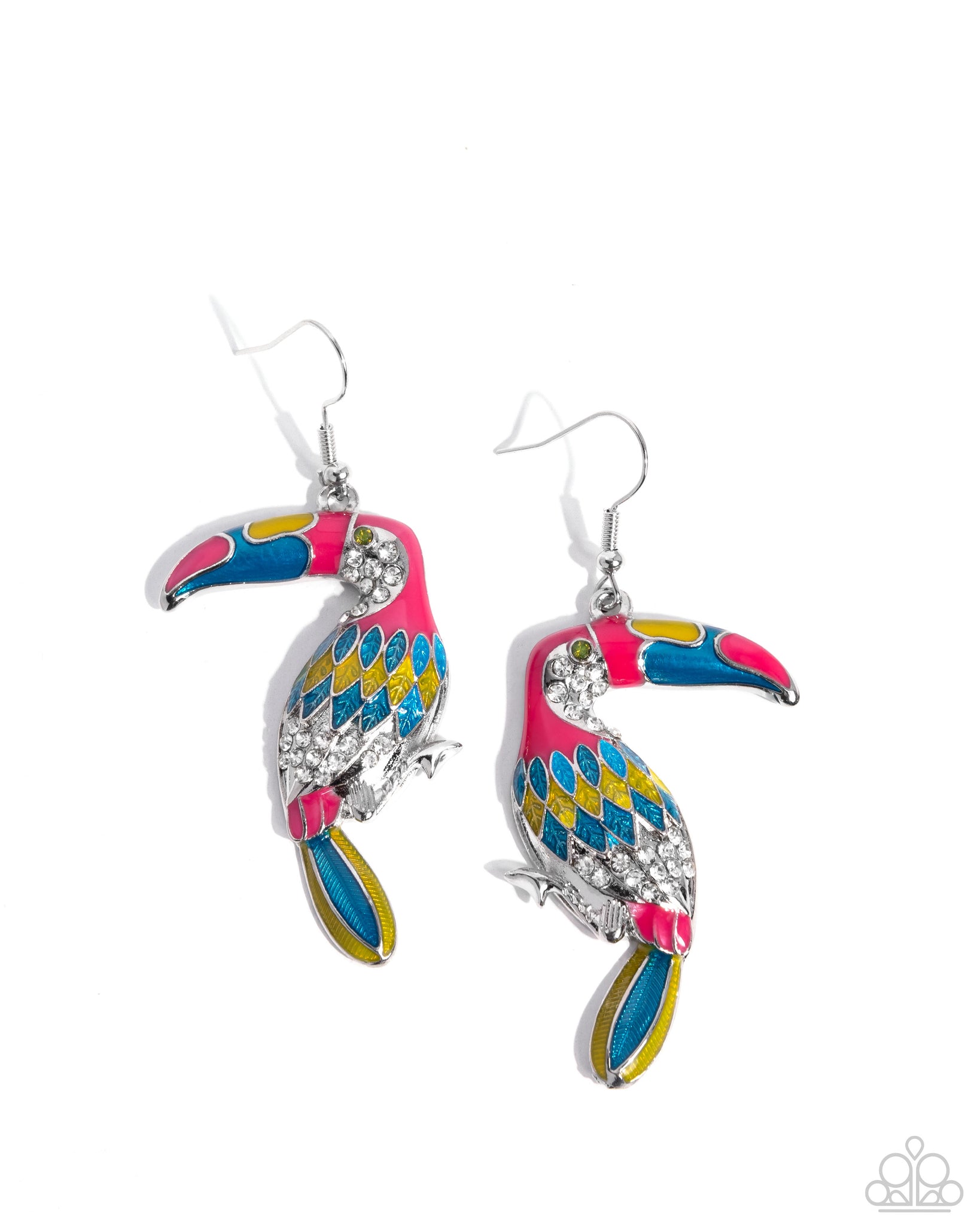 COMING SOON Paparazzi Toucan Tourist - Pink Earrings