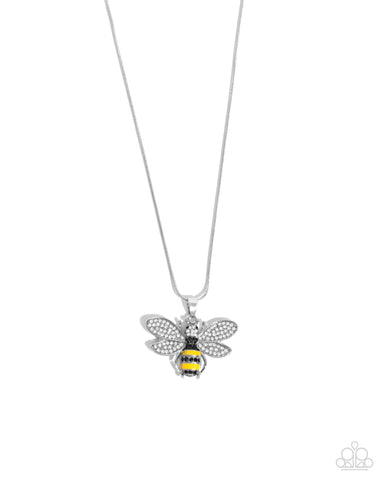 COMING SOON Paparazzi Be Humble Bumblebee - Yellow Necklace