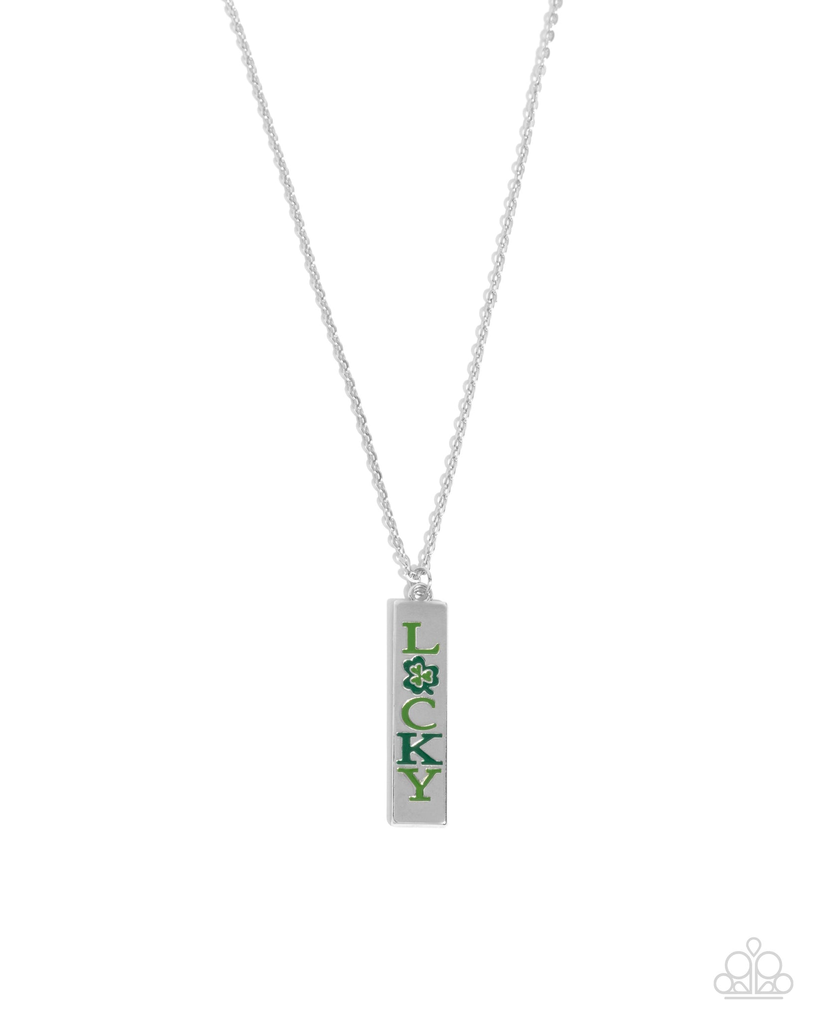 COMING SOON Paparazzi Lady AWESTRUCK - Green Necklace