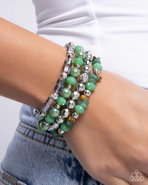 COMING SOON Paparazzi Supervisory Stack - Green
