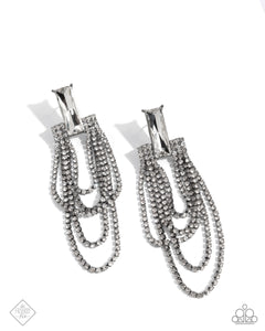 COMING SOON Paparazzi Resounding Radiance - Black Earrings