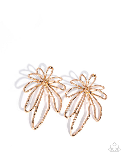 COMING SOON Paparazzi Growing Garden - Gold Earrings