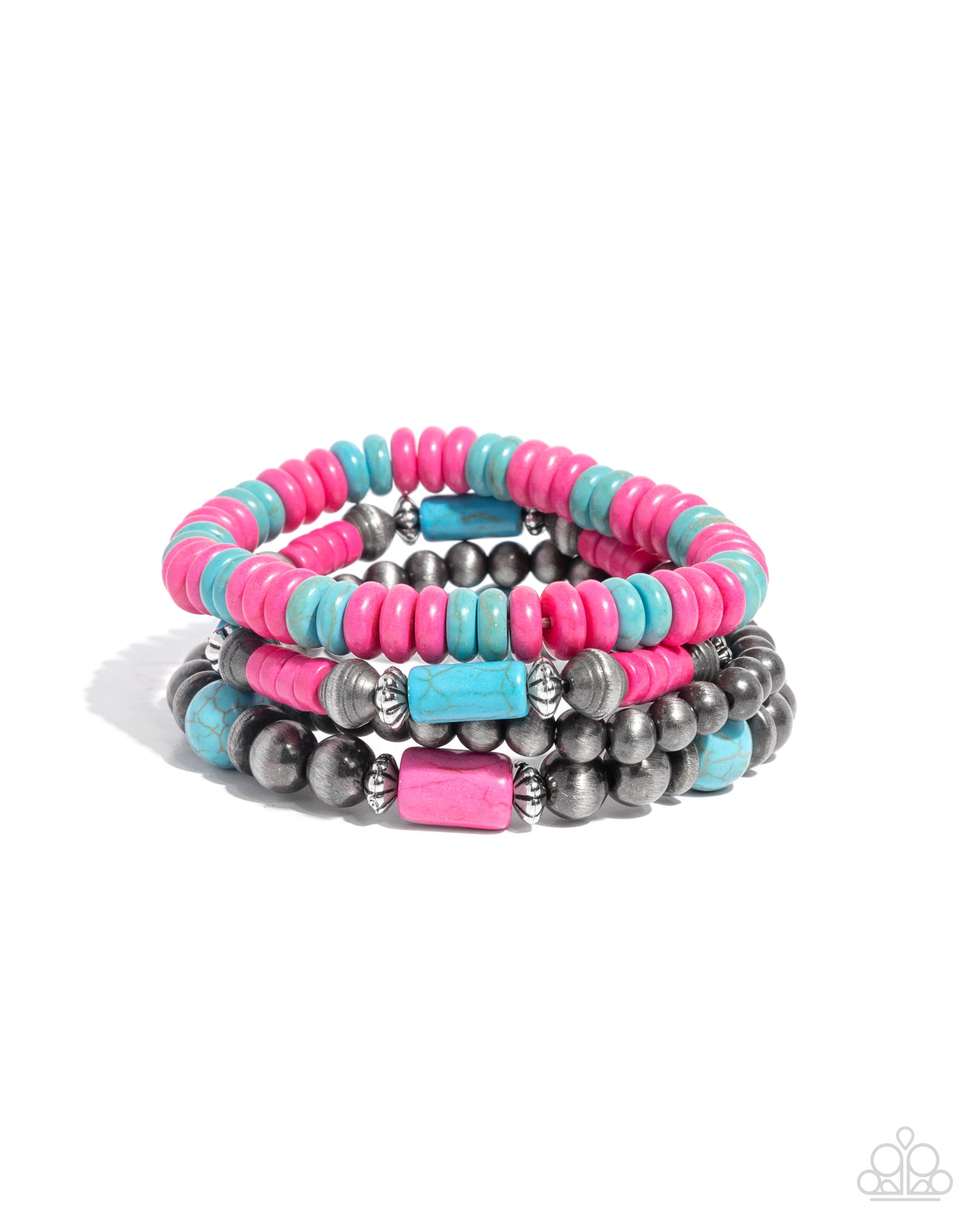 COMING SOON Paparazzi Adorably Abundant - Pink Bracelet