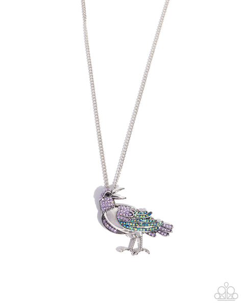 Paparazzi Radiant Raven - Purple Necklace
