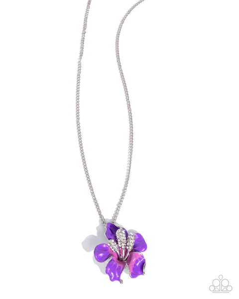 Floral Front - Purple