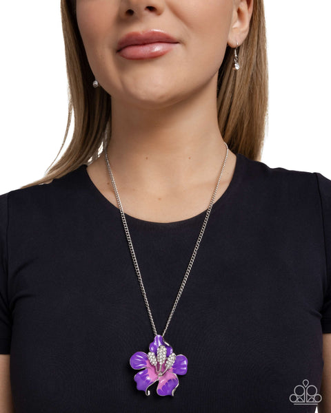 Floral Front - Purple