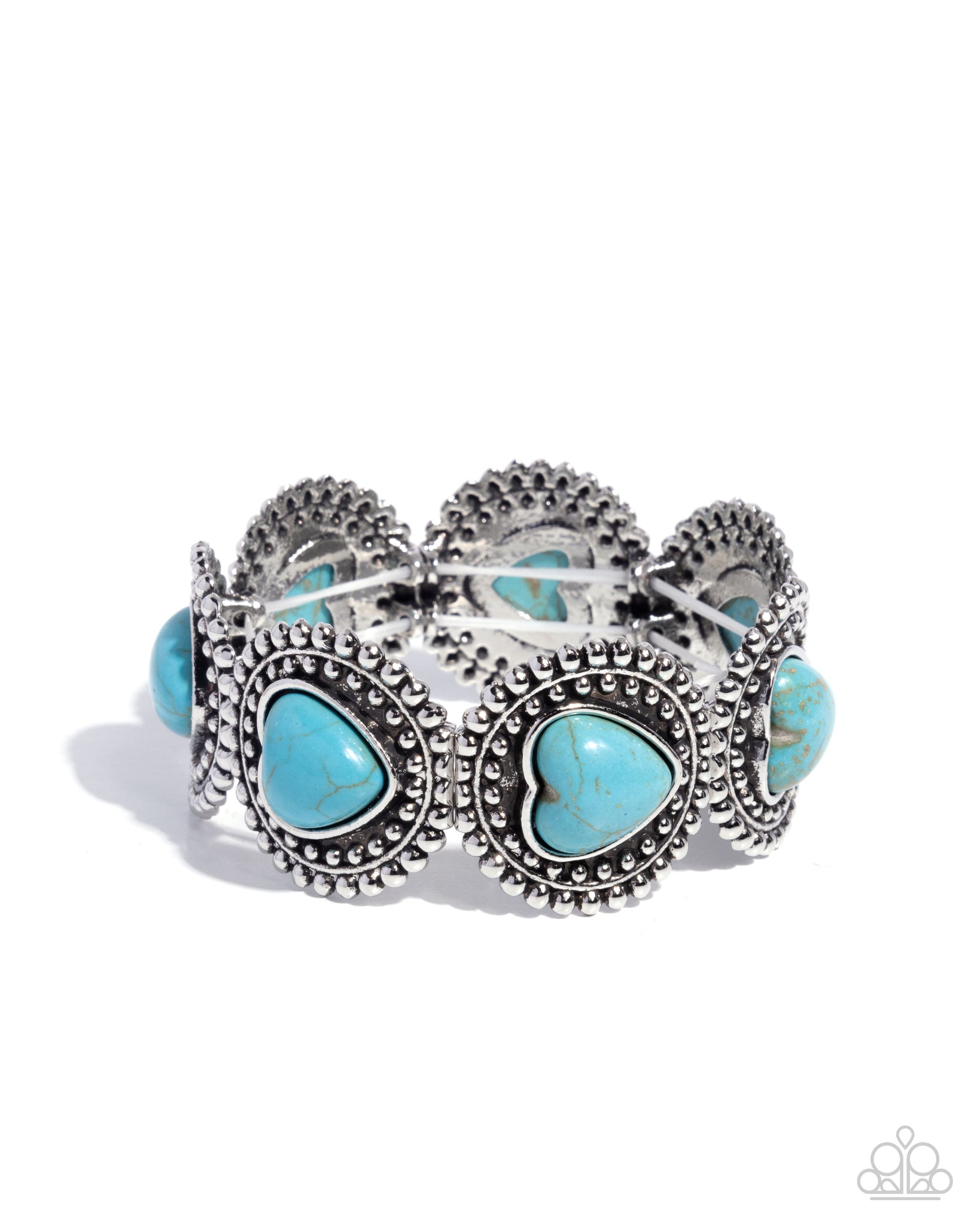 Paparazzi Rural Romance - Blue Bracelet