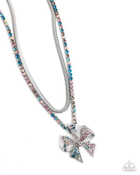 Paparazzi Cheerful Coquette - Multi Necklace