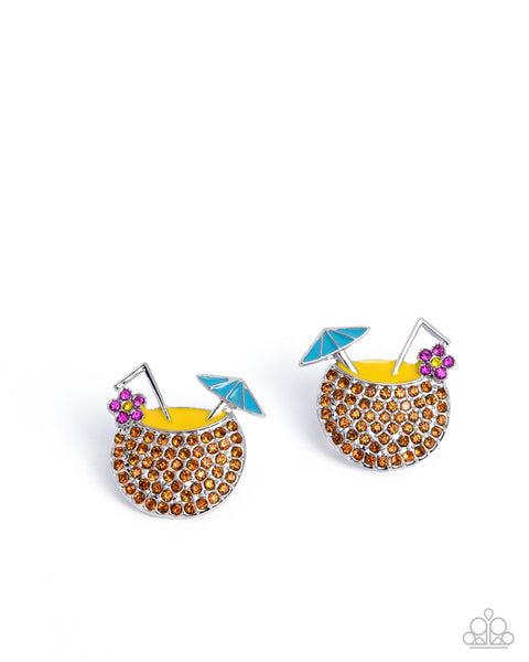 COMING SOON Paparazzi Vacation Mode - Multi Earrings