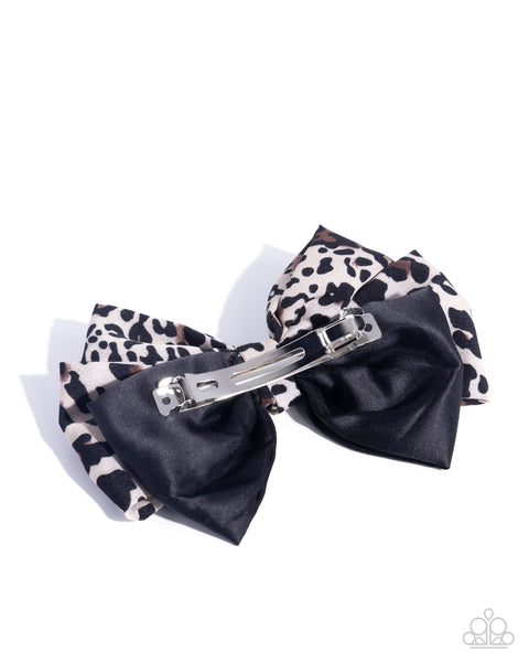 COMING SOON Paparazzi Leopard Lesson - Multi Hair Bow