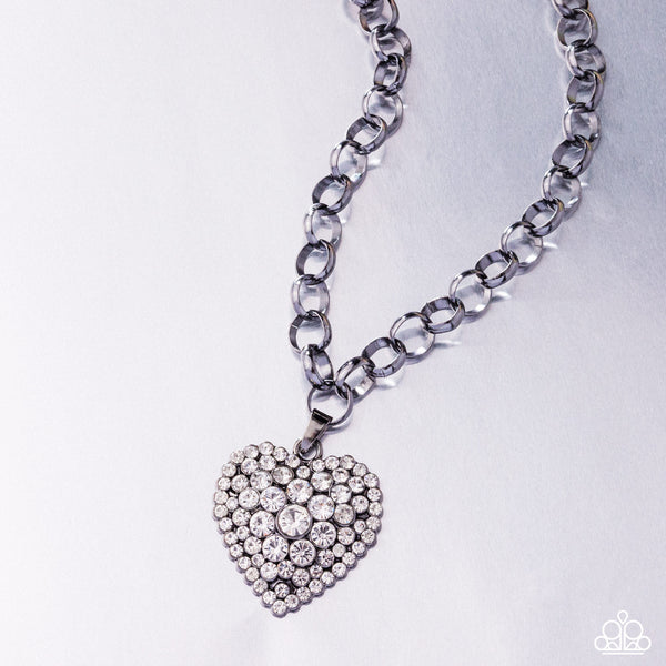 Paparazzi Heartfelt Havana - Black Necklace