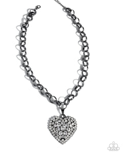 COMING SOON Paparazzi Heartfelt Havana - Black Necklace