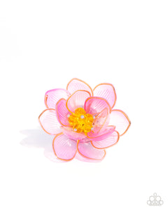 COMING SOON Paparazzi Blatant Bloom - Pink Ring