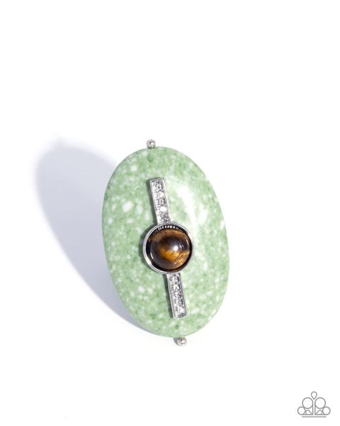Paparazzi Serene Spirit - Green Ring
