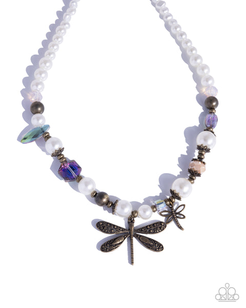 COMING SOON Paparazzi Dragonfly Delight Necklace and Devoted Dragonfly Brass Set