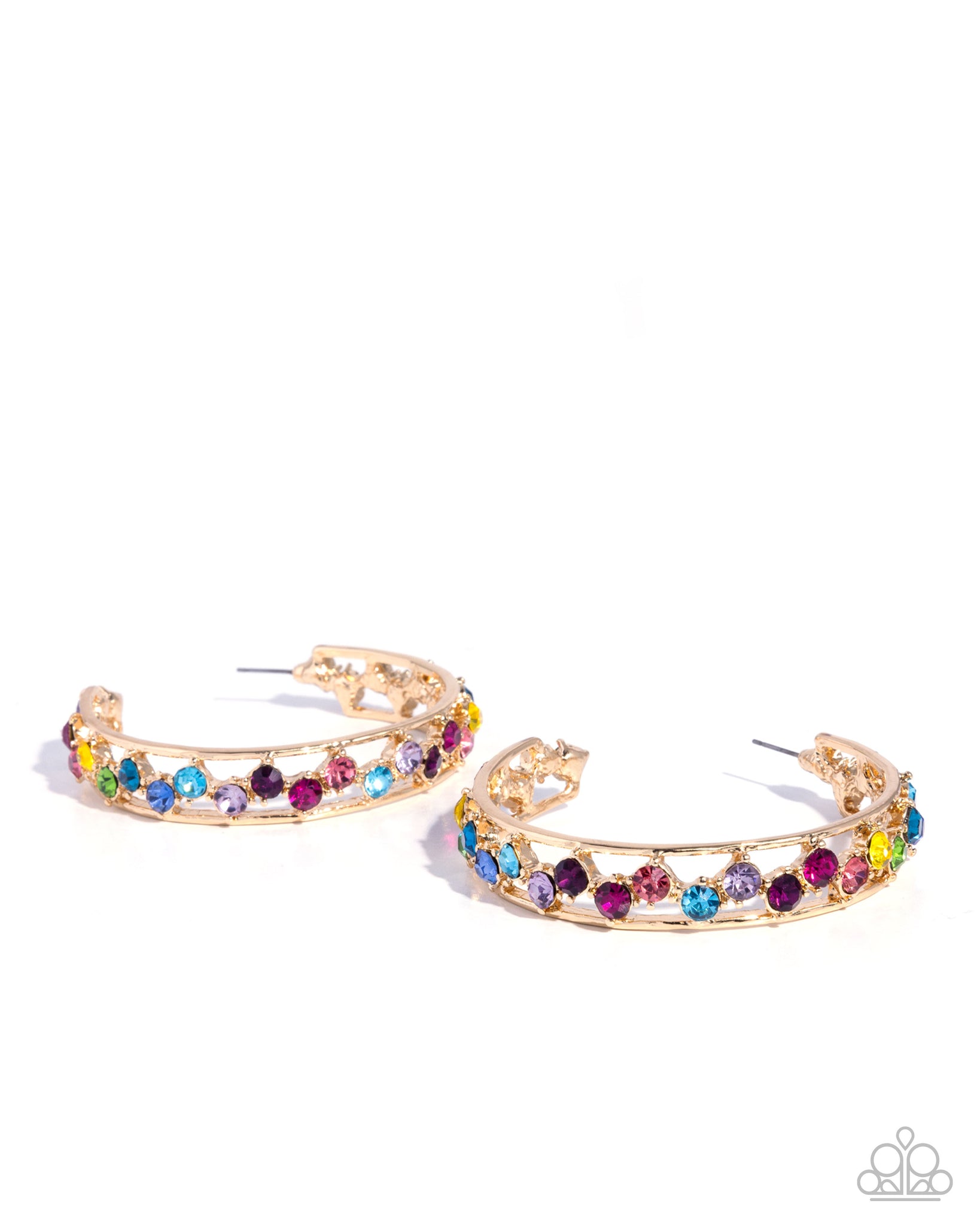 COMING SOON Paparazzi Scattered Sophistication - Multi Hoop Earrings