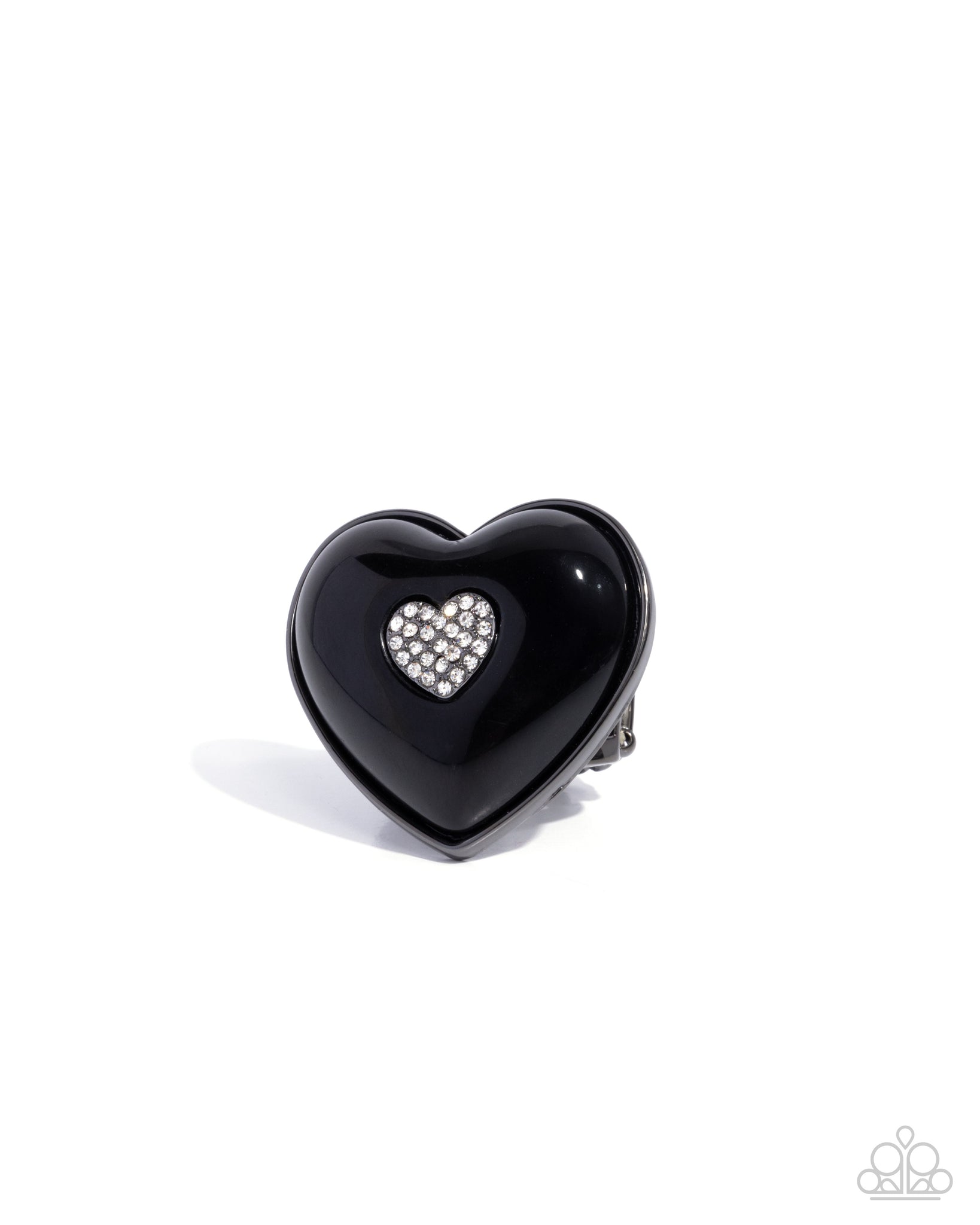 Paparazzi As Long As Youre Mine Heart- Black Ring