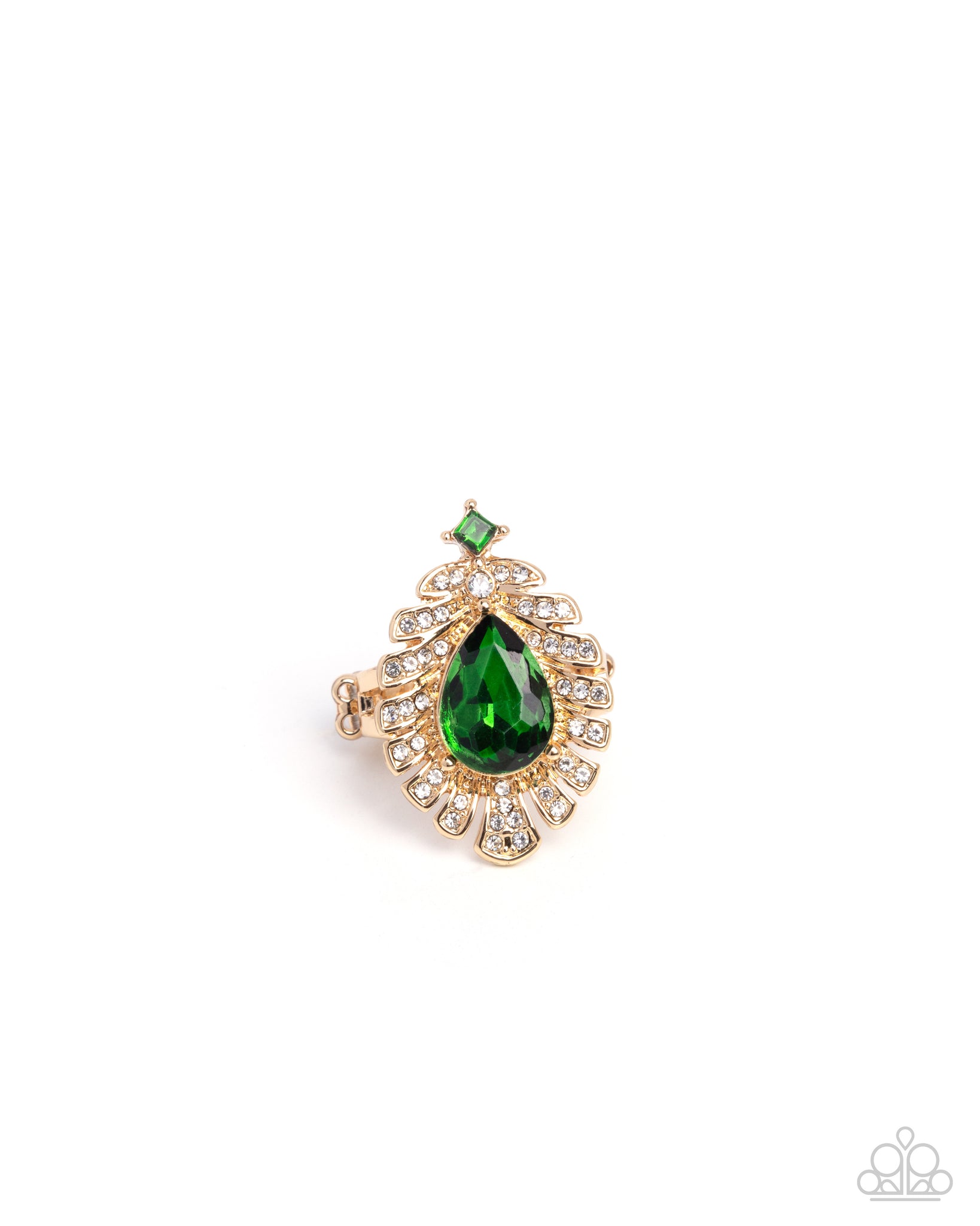 Paparazzi Extended Elite - Green Ring