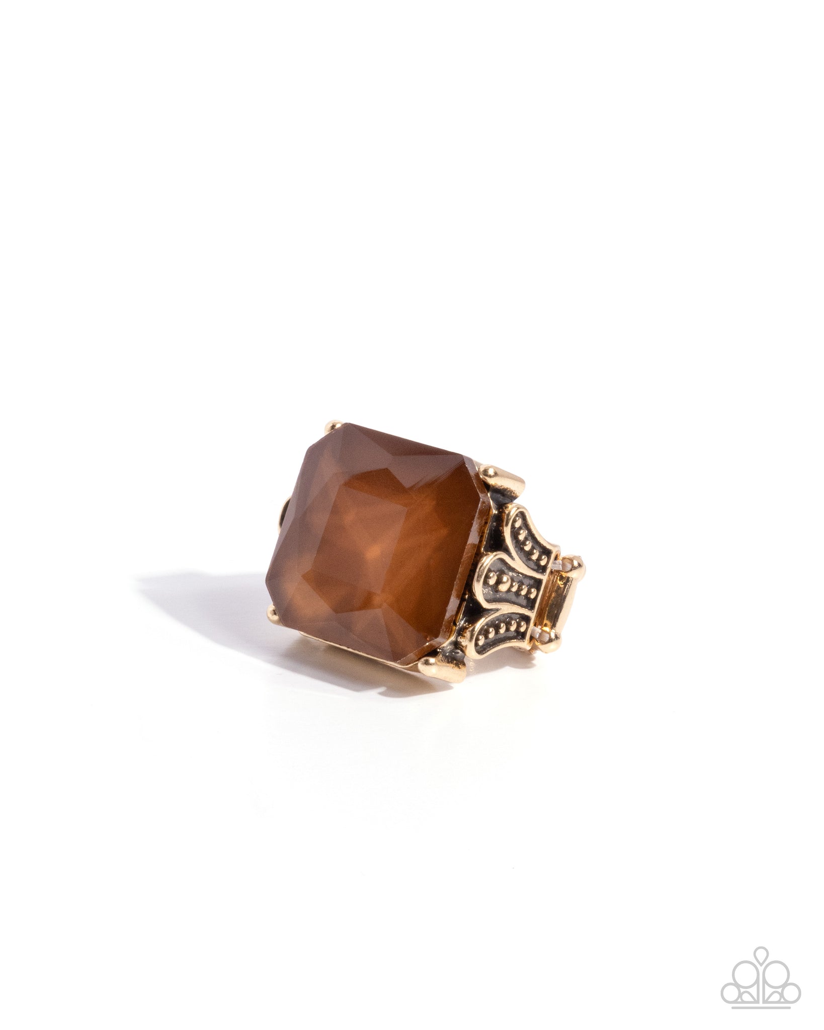 COMING SOON Paparazzi Monumental Masterpiece - Brown Ring