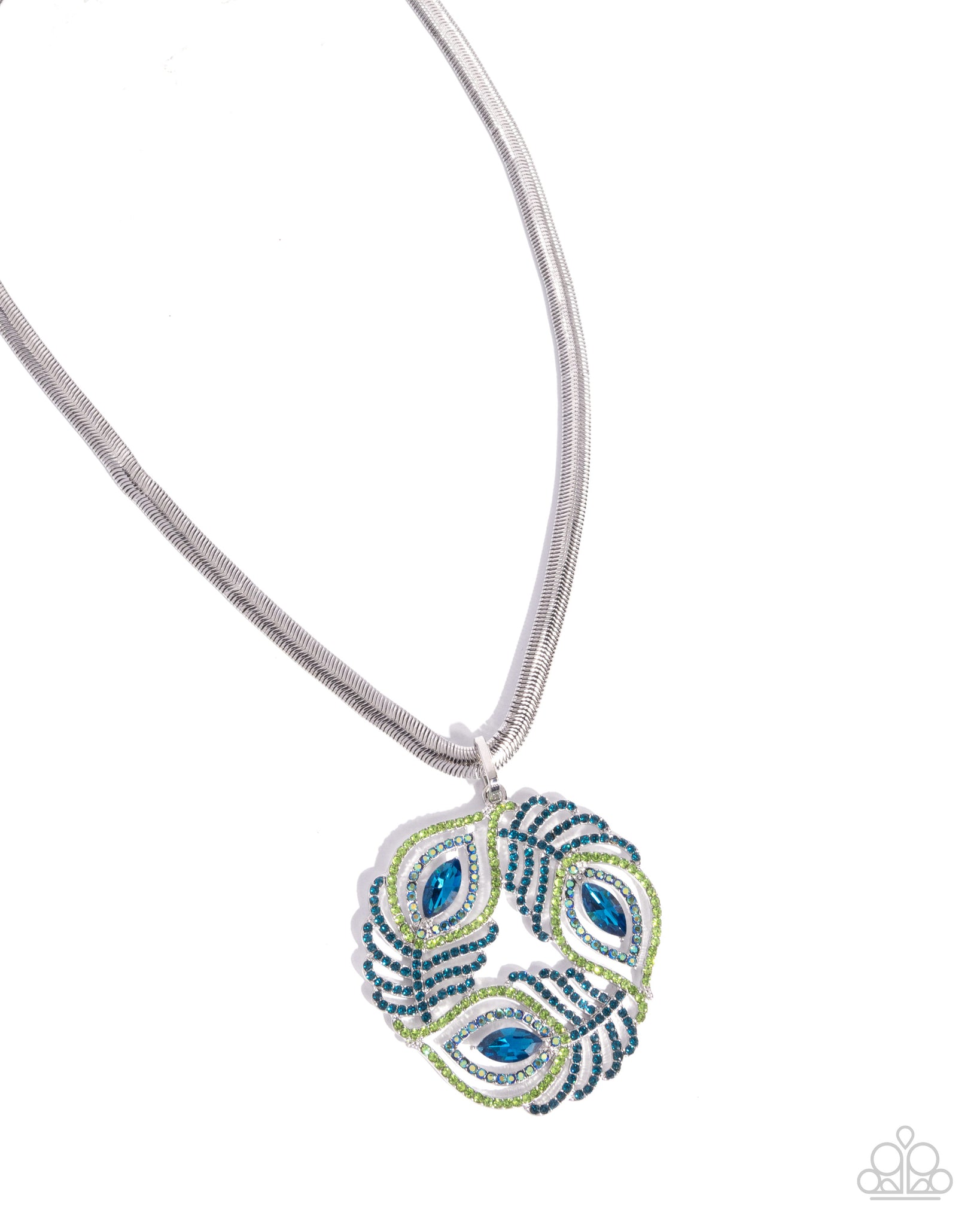 COMING SOON Paparazzi Peacock Patchwork - Multi Necklace