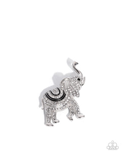 COMING SOON Paparazzi Elephant Embrace - Black Brooch