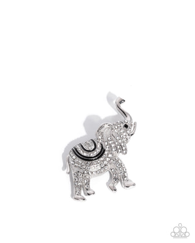 COMING SOON Paparazzi Elephant Embrace - Black Brooch