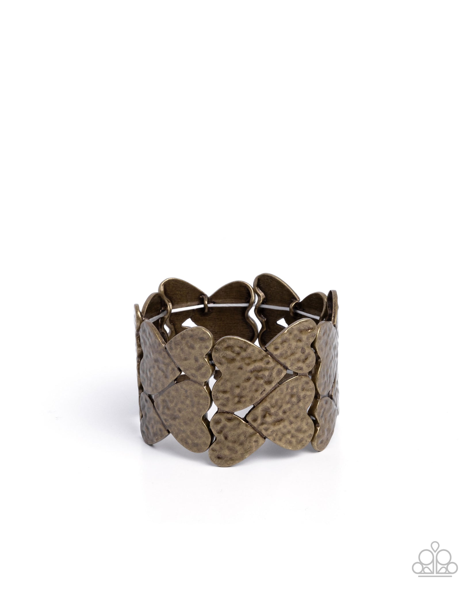 COMING SOON Paparazzi Heart Headline - Brass Heart Bracelet