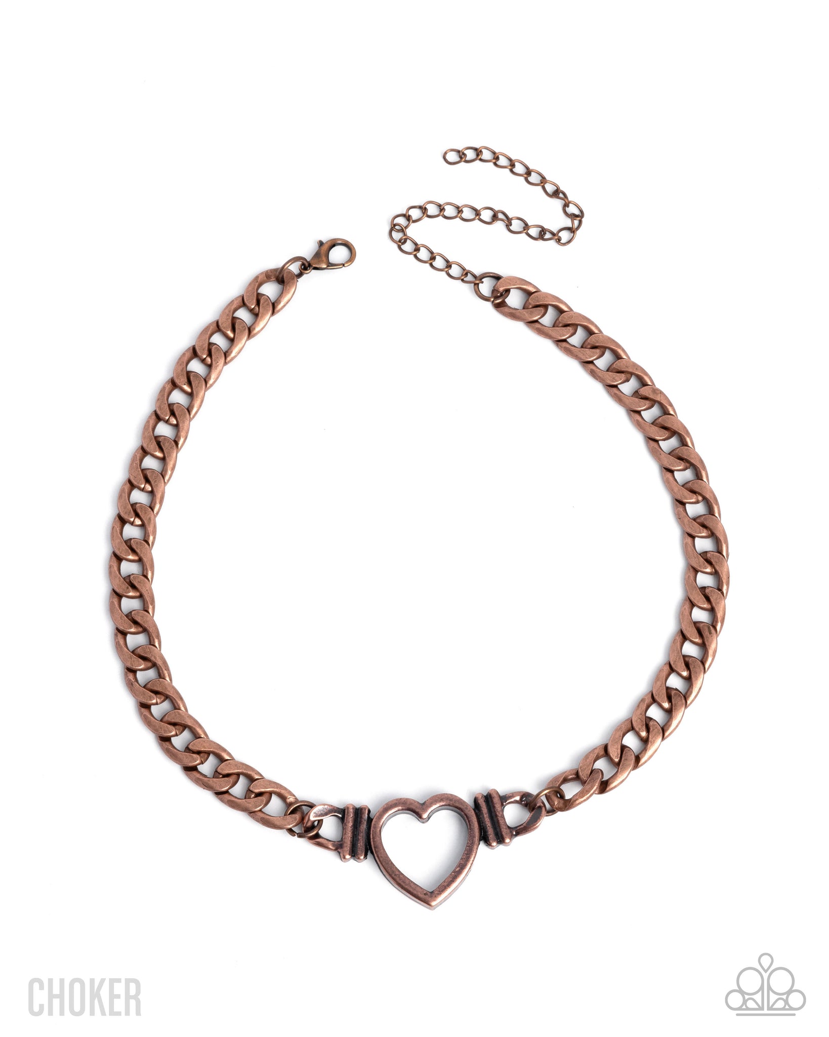 COMING SOON Paparazzi 
Heartfelt Hunch - Copper Necklace