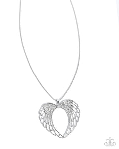 COMING SOON Paparazzi Angelic Accuracy - White Necklace