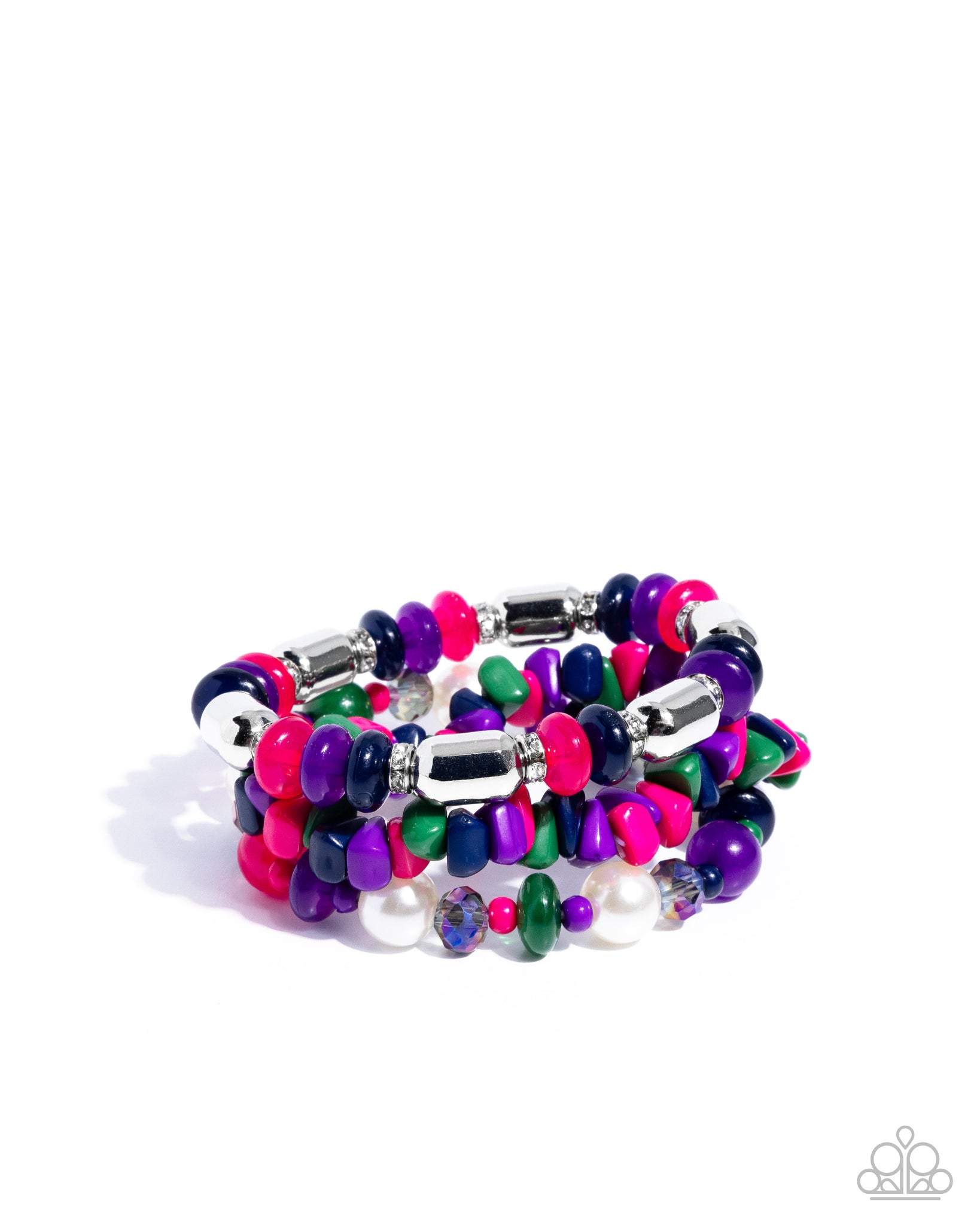 COMING SOON Paparazzi Stirring Stack - Purple Bracelet