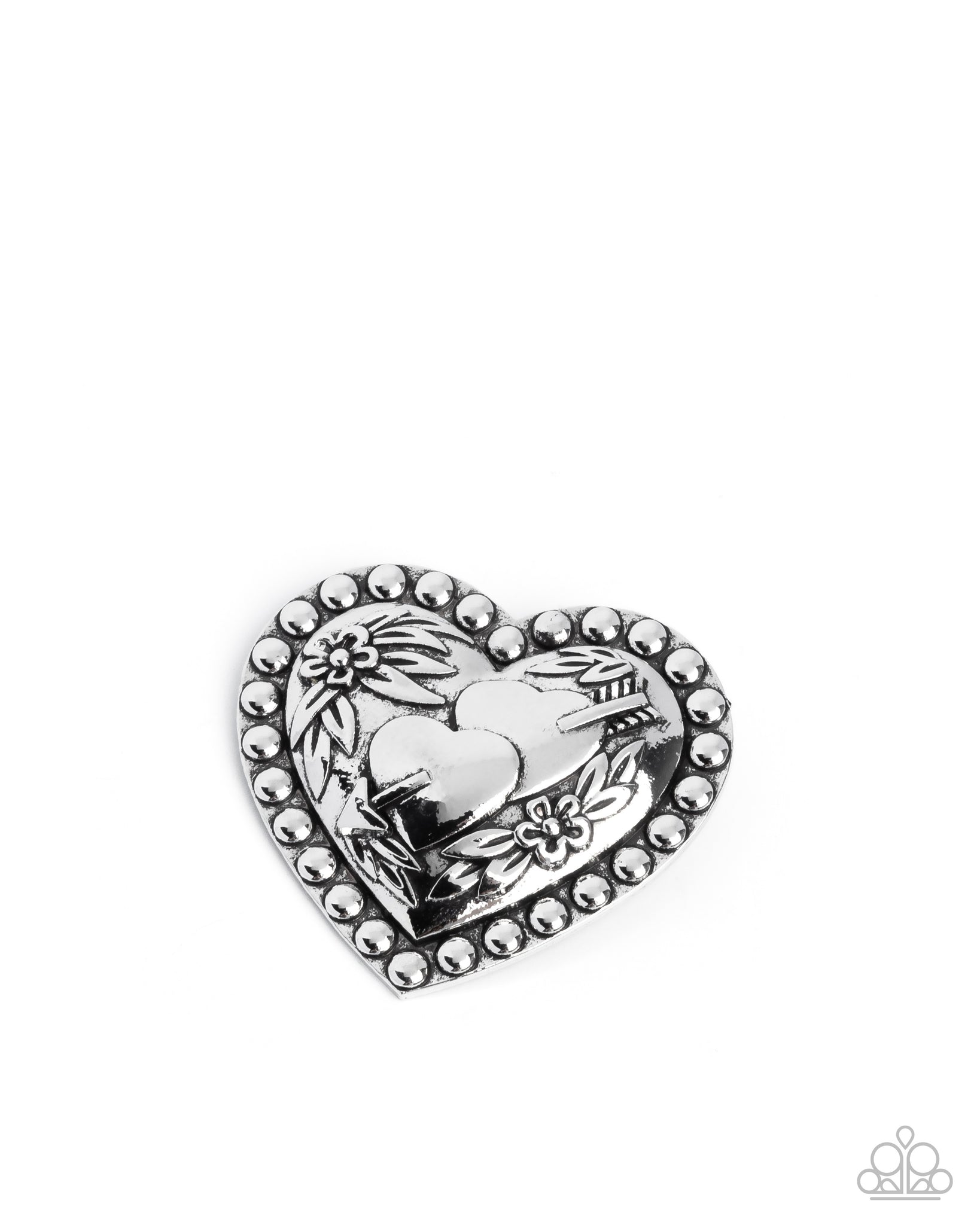 COMING SOON Paparazzi A Breath of Fresh Romance - Silver Brooch
