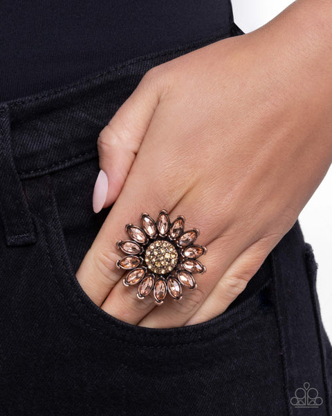 COMING SOON Paparazzi Sunflower Setting - Copper