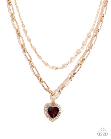 COMING SOON Paparazzi 
Match Made In HAUTE - Brown Necklace