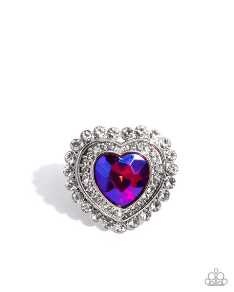 COMING SOON Paparazzi 
Head Over HEART - Pink Ring
