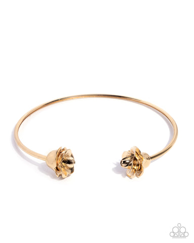 COMING SOON Paparazzi 
Rosy Radius - Gold Necklace