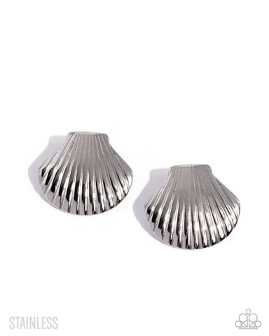 COMING SOON Paparazzi Coastal Clique - Silver Earrings