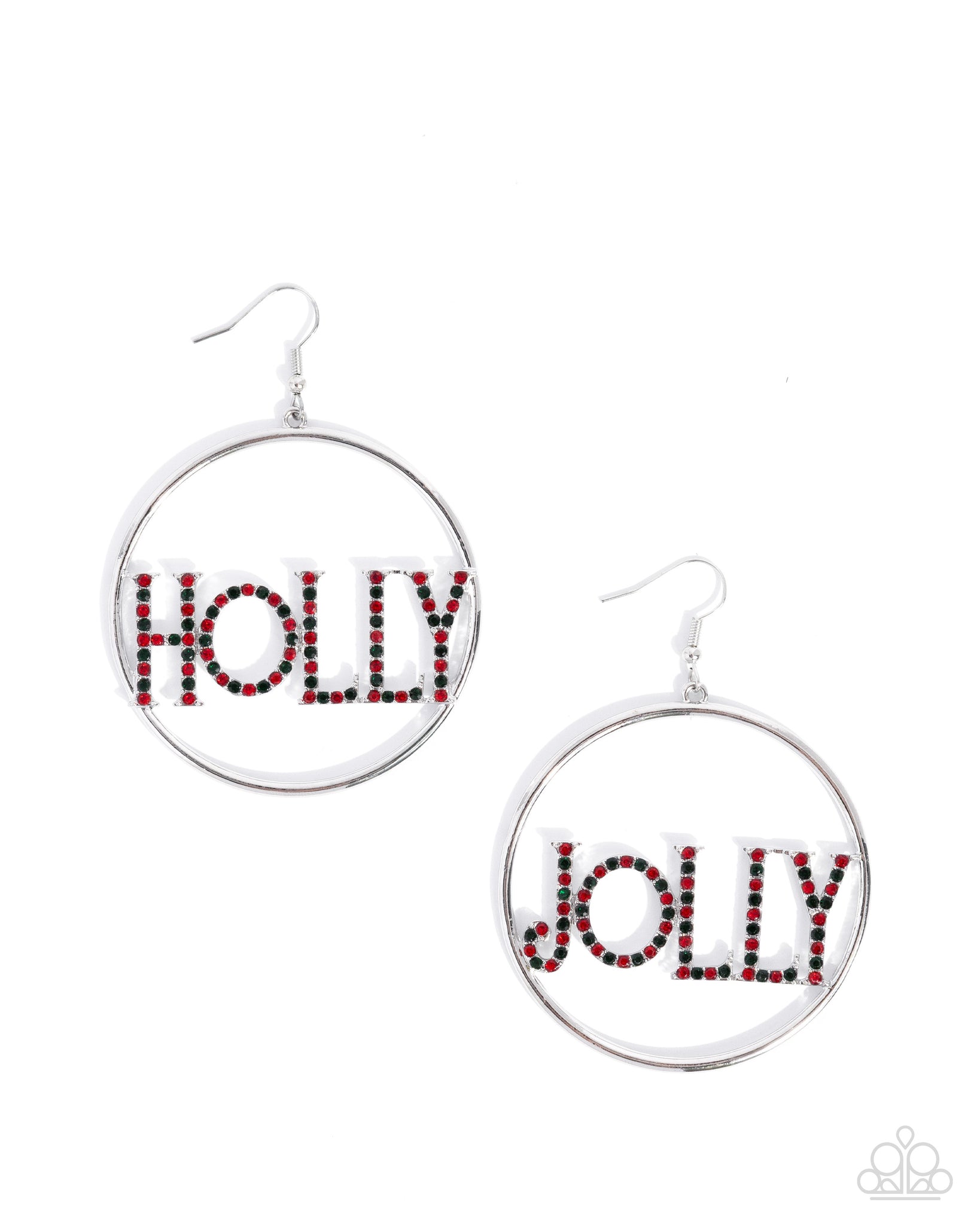 COMING SOON Paparazzi Holly Jolly - Multi Earrings