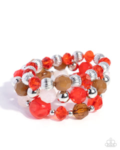 COMING SOON Paparazzi Colorful Collection - Red Bracelet