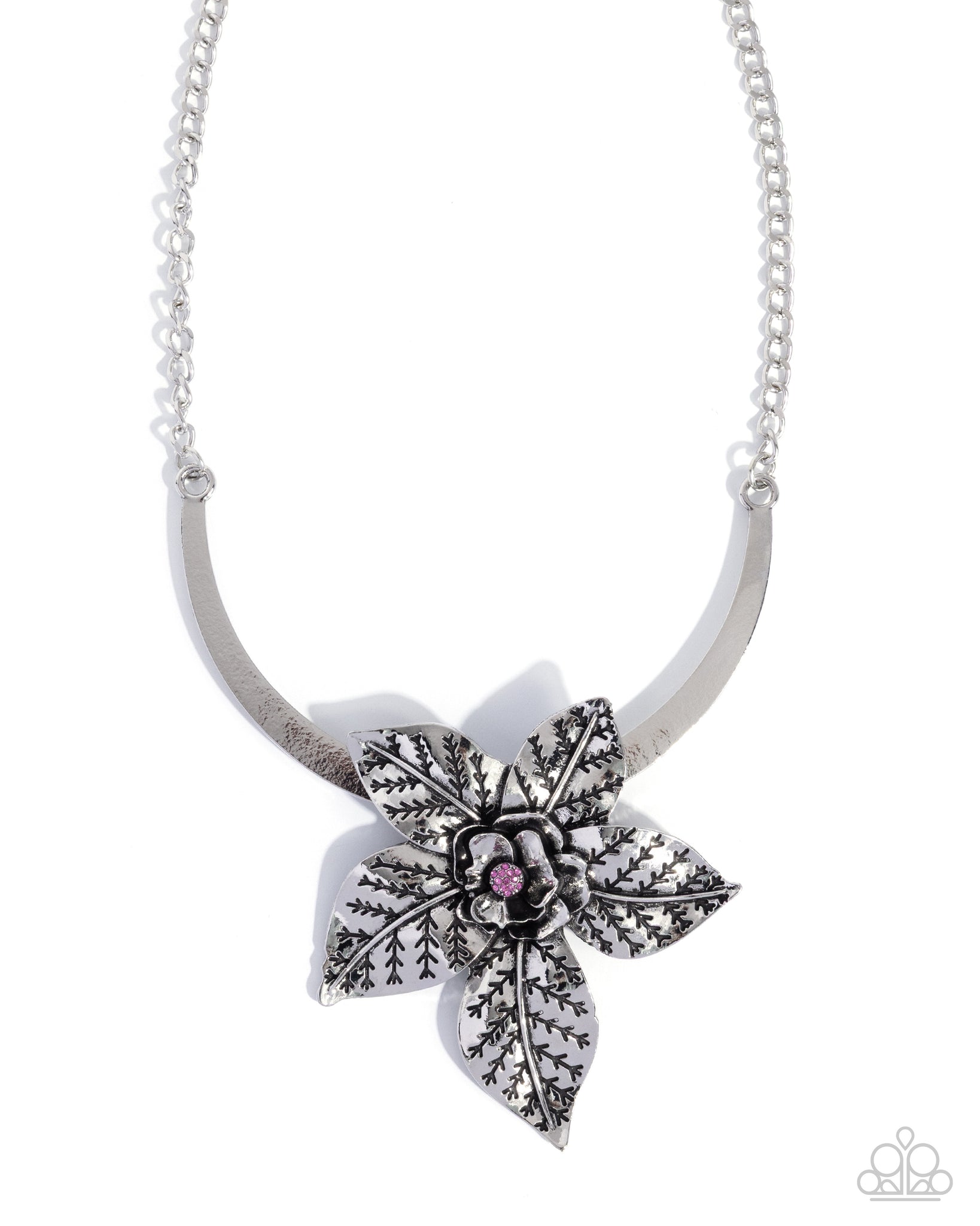 COMING SOON Paparazzi Botanical Broadcast - Pink Necklace