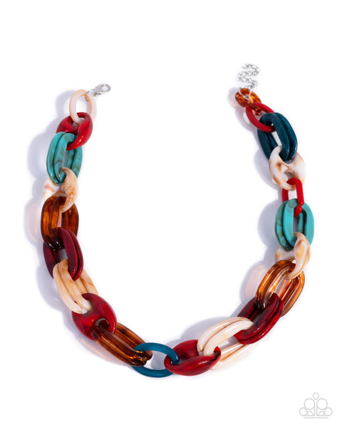 COMING SOON Paparazzi 
Perfected Color - Red Necklace