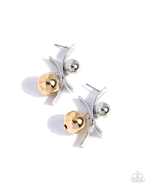 COMING SOON Paparazzi Dichromatic Decadence - Multi Earrings