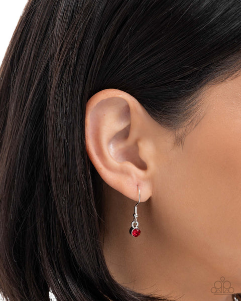 Paparazzi Valentines Volume - Red Necklace