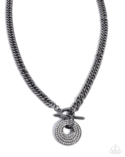 COMING SOON Paparazzi 
Breathlessly Bold - Black Necklace