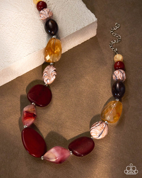 COMING SOON Paparazzi All Beauty - Brown Necklace
