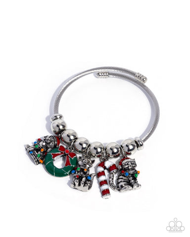 COMING SOON Paparzzi  Christmas Creatures - Multi Bracelet
