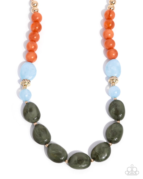 Paparazzi Custom Color - Green Necklace