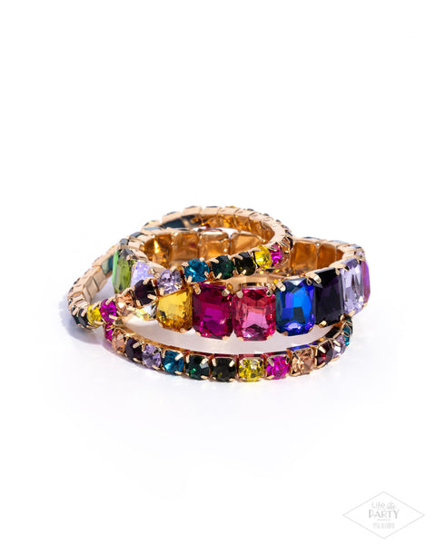 Paparazzi Candescent Caliber - Multi Bracelet