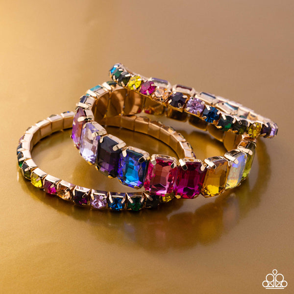 Paparazzi Candescent Caliber - Multi Bracelet